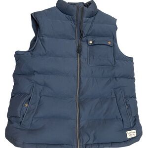 Timberland Navy Blue Puffer Vest